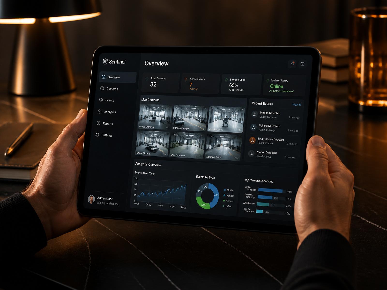 Dashboard de seguridad